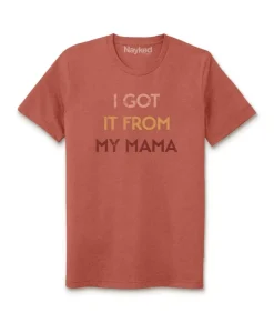 Ridiculously Soft Heather Sueded Graphic Tee | I Got It From My Mama