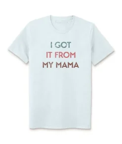 Ridiculously Soft Heather Sueded Graphic Tee | I Got It From My Mama