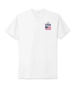 Ridiculously Soft Men'S Usa Flag Graphic T-Shirt
