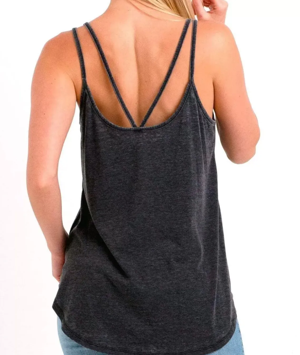 Ridiculously Soft Vintage Wash Strappy Tank
