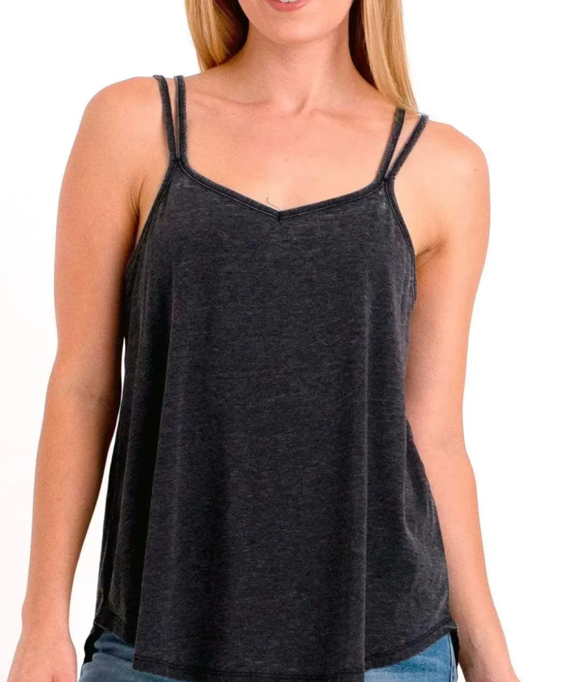 Ridiculously Soft Vintage Wash Strappy Tank