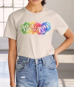 Unisex Ridiculously Soft Lightweight Sueded Graphic T-Shirt | Love Is Love