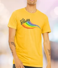 Unisex Ridiculously Soft Lightweight Graphic T-Shirt | Proud Of My Family