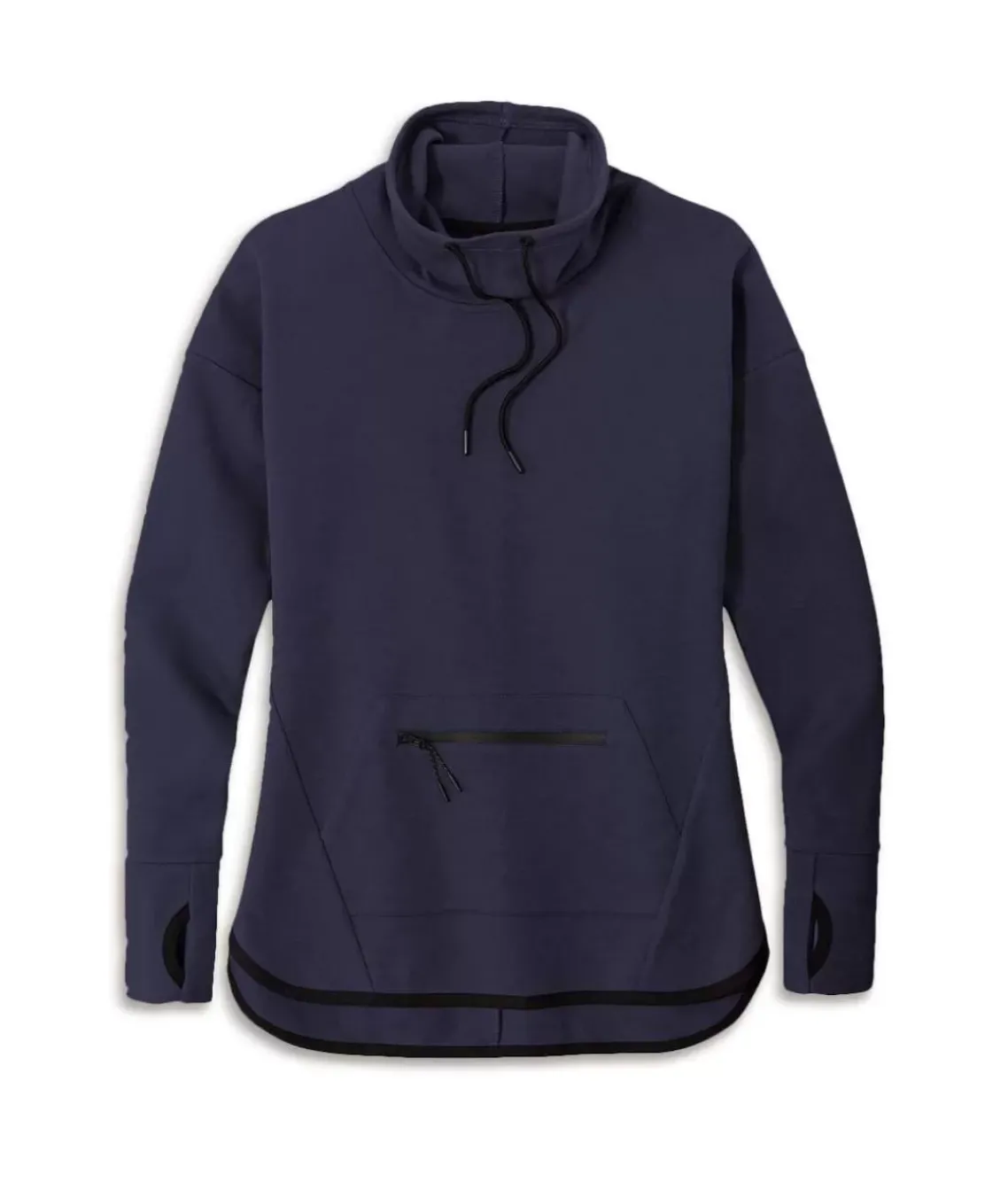 Women'S Athleisure Cowl Neck Pullover