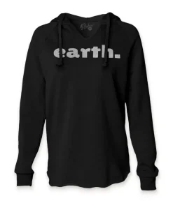 Women'S California Wave Wash Graphic Hoodie | Earth