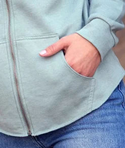 Women'S California Wave Wash Full-Zip Hoodie