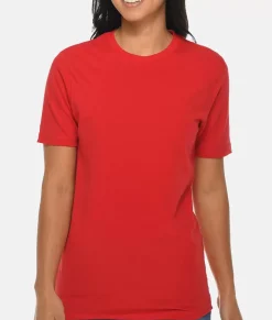 Women'S Deluxe Oversized 100% Cotton T-Shirt