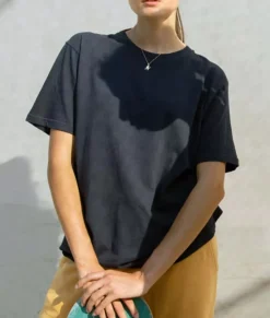 Women'S Deluxe Oversized 100% Cotton T-Shirt