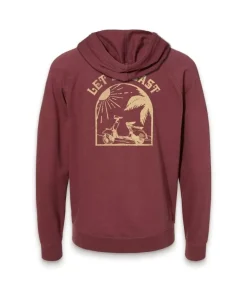 Women'S French Terry Full-Zip Graphic Hoodie | Let'S Coast