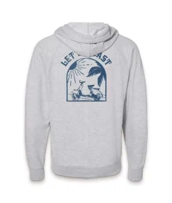 Women'S French Terry Full-Zip Graphic Hoodie | Let'S Coast