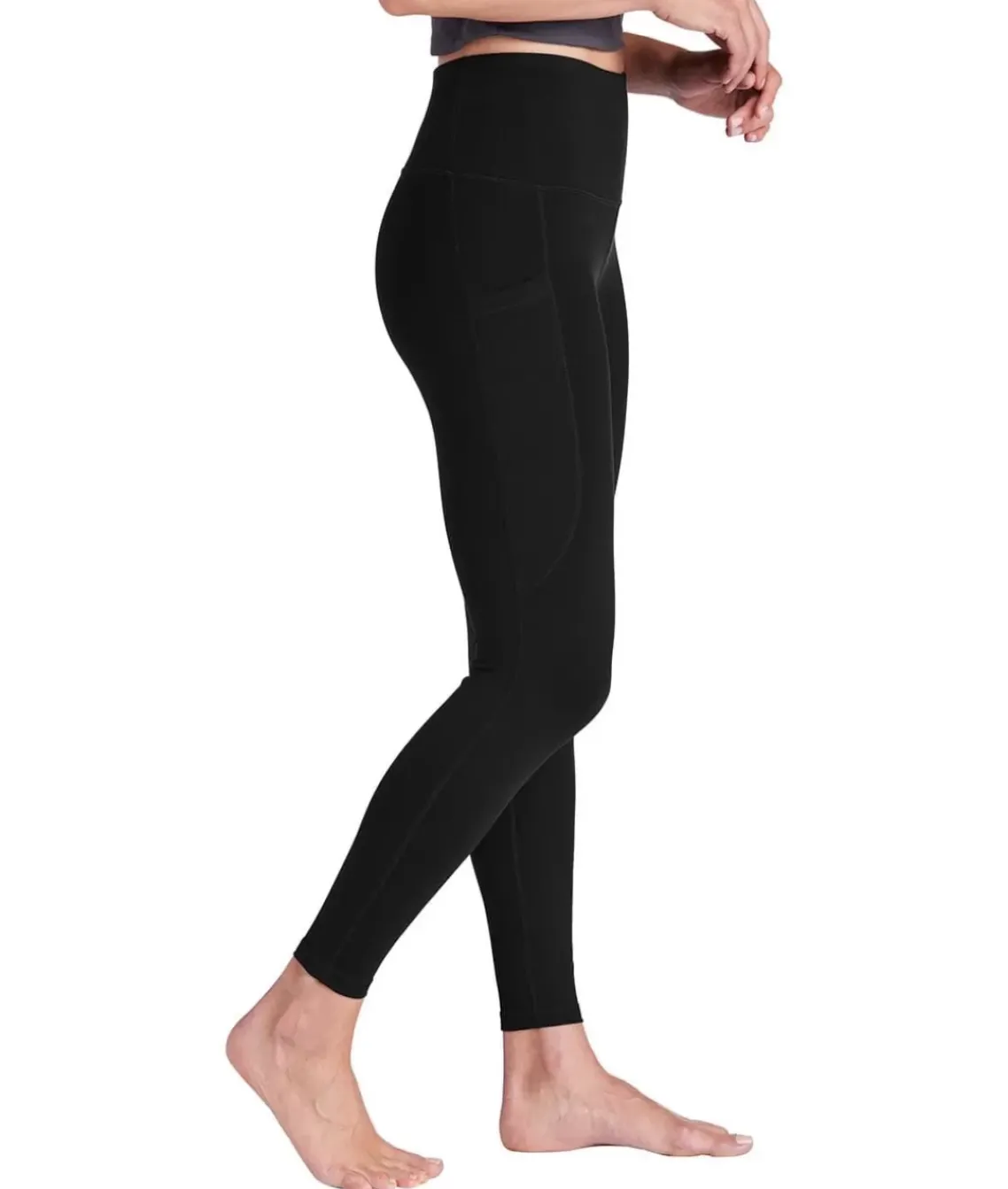 Women'S High Waist Pocketed Athleisure Leggings