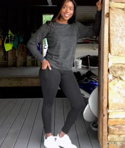 Women'S High Waist Pocketed Athleisure Leggings