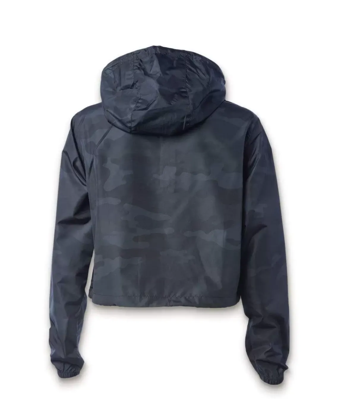 Women'S Lightweight Pullover Cropped Windbreaker