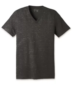 Women'S Marbled Jersey V-Neck T-Shirt