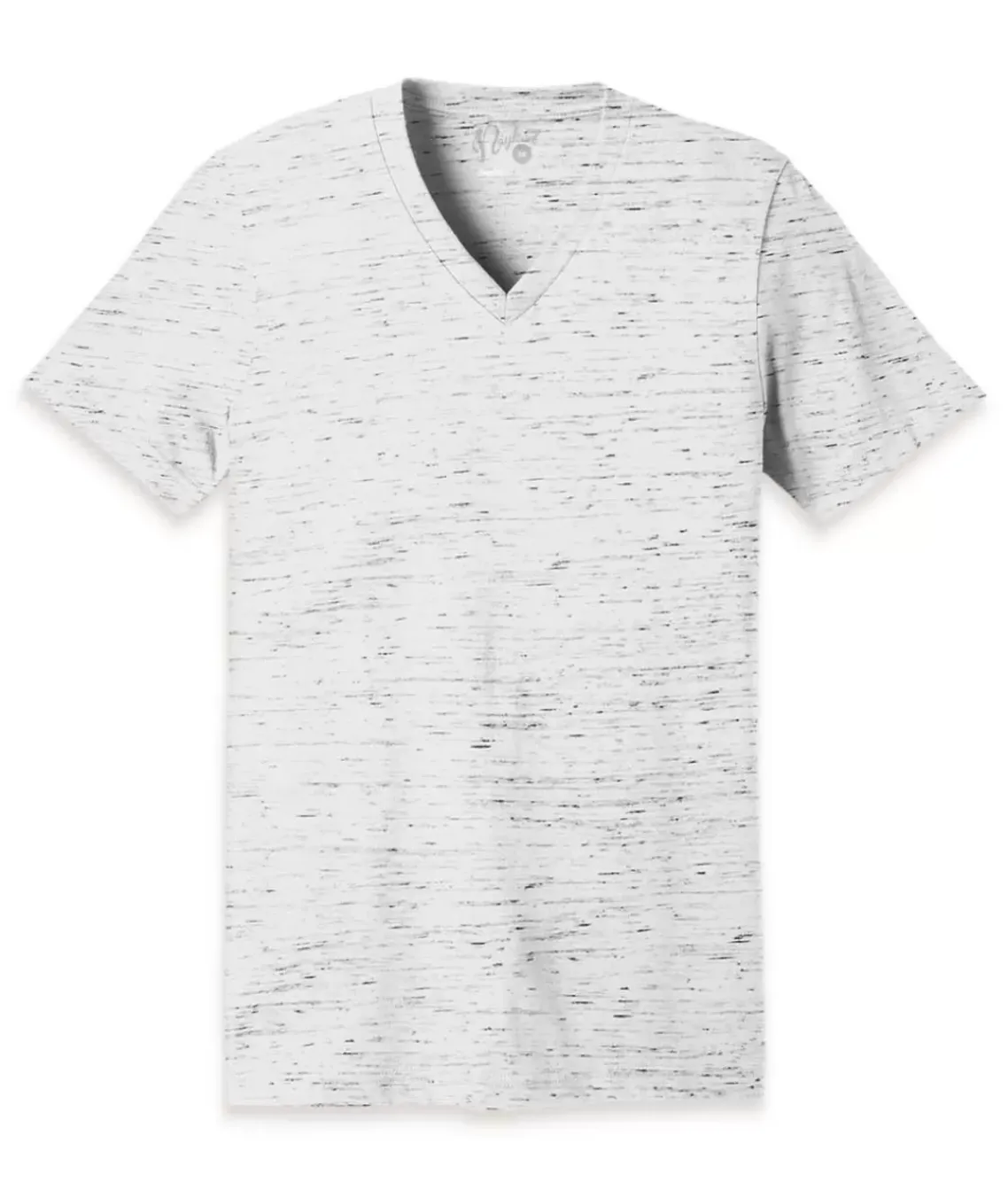 Women'S Marbled Jersey V-Neck T-Shirt
