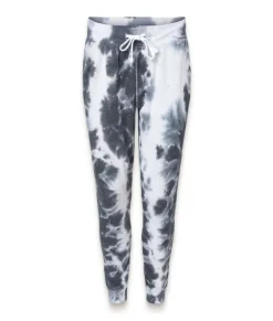 Women'S Oversized Soft Washed Tie Dye Fleece Joggers