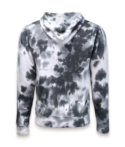 Women'S Oversized Soft Washed Tie Dye Fleece Hoodie