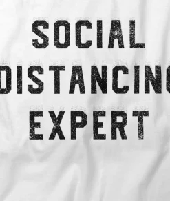 Women'S Ridiculously Soft 100% Cotton Graphic Tee | Social Distancing Expert