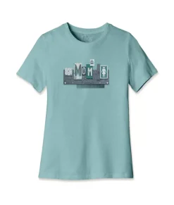 Women'S Ridiculously Soft Midweight Graphic Tee | License Plate Art: Mom