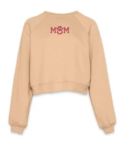 Women'S Ridiculously Soft Mid-Length Raglan Graphic Pullover | Mom Paw Print