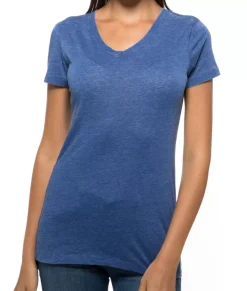 Women'S Ridiculously Soft Vintage Wash V-Neck Short Sleeve T-Shirt
