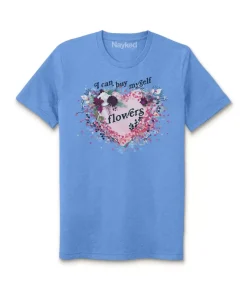 Women'S Ridiculously Soft Oversized Sueded Graphic T-Shirt | I Can Buy Myself Flowers
