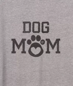 Women'S Ridiculously Soft Vintage Crop Graphic Tee | Dog Mom