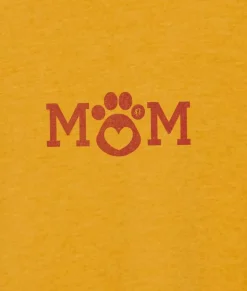 Women'S Ridiculously Soft Mid-Length Raglan Graphic Pullover | Mom Paw Print