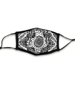 Women'S Ridiculously Soft Bandana Print 2-Layer Face Mask With Adjustable Ear Loops