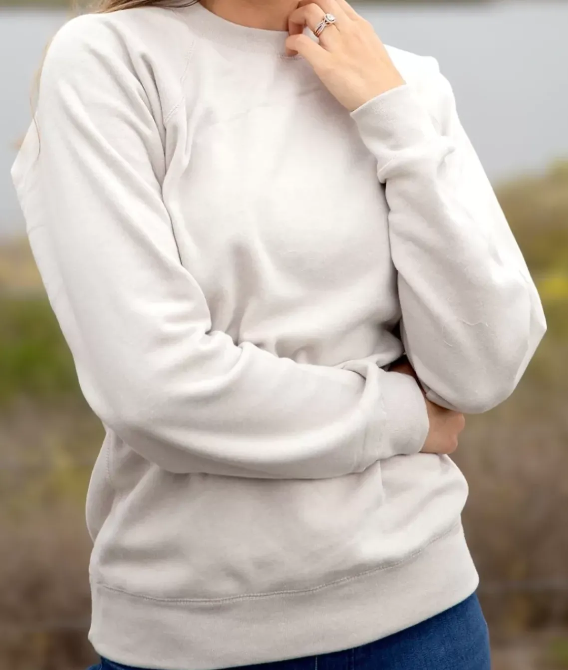 Women'S Ridiculously Soft Boyfriend Raglan Pullover