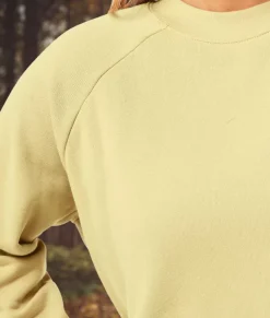 Women'S Ridiculously Soft Raglan Abbreviated Crop Pullover