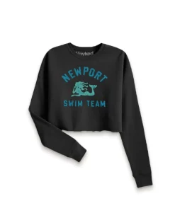 Women'S Ridiculously Soft Graphic Cropped Sweatshirt | Newport