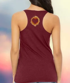 Women'S Ridiculously Soft Lightweight Graphic Racerback Tank | Love Is Love