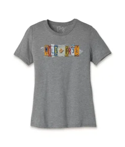 Women'S Ridiculously Soft Lightweight Graphic Tee | Wild & Free