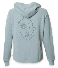 Women'S Ridiculously Soft Washed Full-Zip Graphic Hoodie | Empowered Women