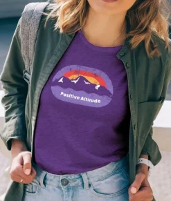 Women'S Ridiculously Soft 100% Cotton Graphic Tee | Positive Altitude
