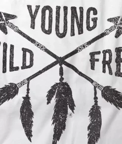 Women'S Ridiculously Soft Lightweight Graphic Tee | Young Wild Free