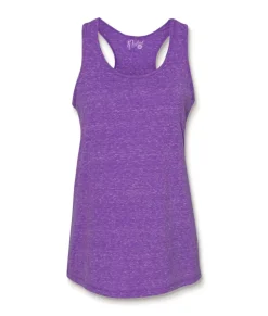 Women'S Ridiculously Soft Snow Heather Racerback Tank Top
