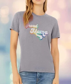Women'S Ridiculously Soft Lightweight Graphic T-Shirt | Proud Mama