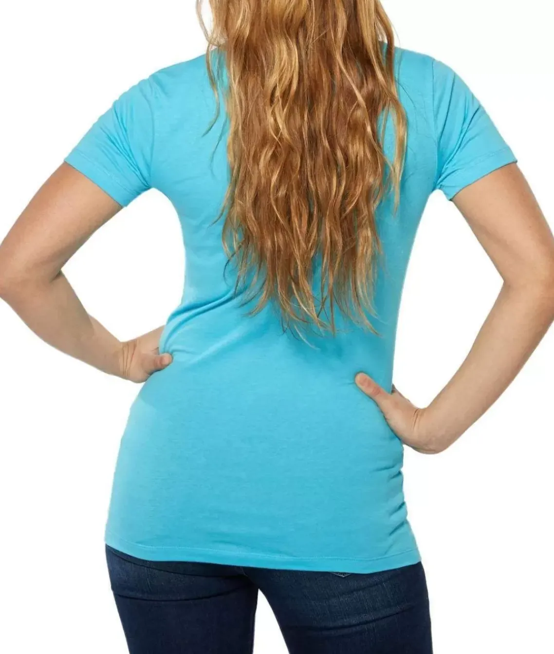 Women'S Ridiculously Soft Deep V-Neck T-Shirt