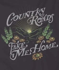 Women'S Ridiculously Soft Graphic Tee | Country Roads