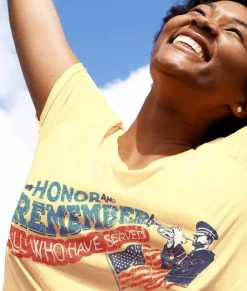 Women'S Ridiculously Soft Lightweight Graphic Tee | Honor & Remember