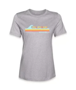 Women'S Ridiculously Soft Midweight Graphic Tee | California Dreaming