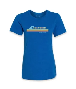 Women'S Ridiculously Soft Midweight Graphic Tee | California Dreaming