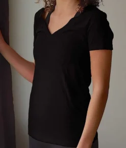 Women'S Ridiculously Soft Midweight V-Neck T-Shirt