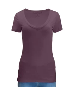 Women'S Ridiculously Soft Midweight V-Neck T-Shirt