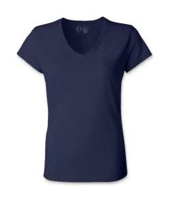 Women'S Ridiculously Soft 100% Cotton Fitted V-Neck T-Shirt