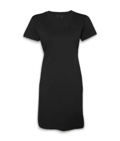 Women'S Ridiculously Soft V-Neck T-Shirt Dress