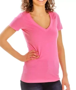 Women'S Ridiculously Soft Midweight V-Neck T-Shirt