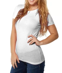 Women'S Ridiculously Soft Lightweight Crew Neck T-Shirt